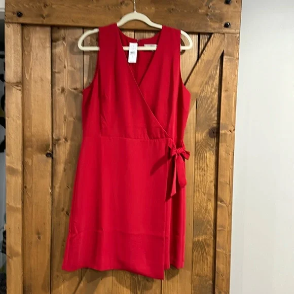 Loft red dress NWT - Picture 1 of 6